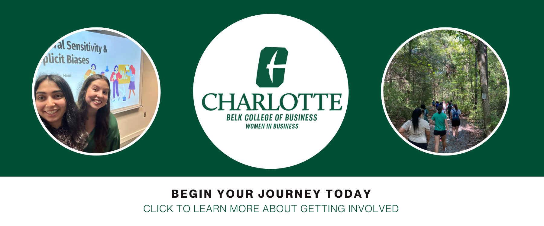 Begin your journey today! Click to learn more about getting involved.