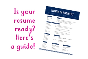 Is your resume ready? Here's a guide!